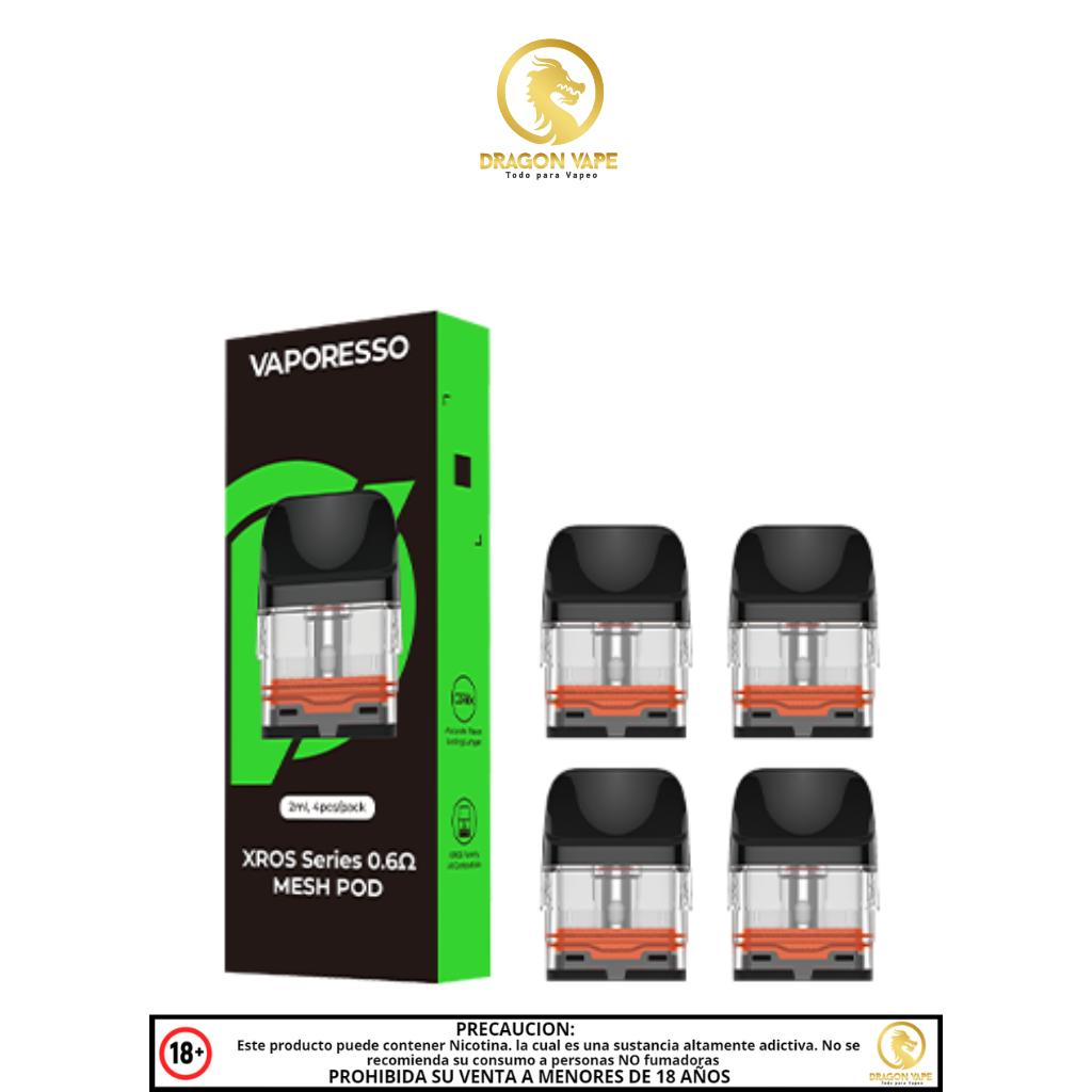 Vaporesso |  XROS series Mesh Pod Resistencias